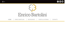 Tablet Screenshot of enricobartolini.net